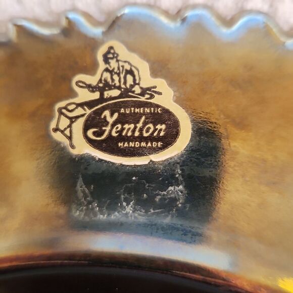 Fenton Amethyst carnival vintage American Craftsmab series #6. Paul Reve… - Picture 5 of 7